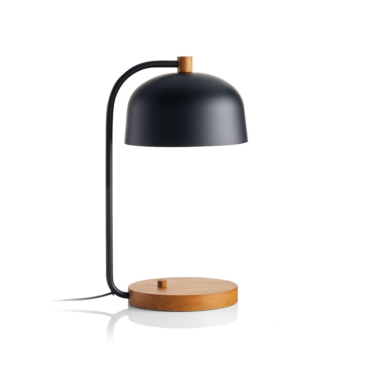 Lex Black Dome USB Desk Lamp 1 Lex Black Dome USB Desk Lamp