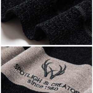 Dusted Chenille Men's Knit Sweater Base