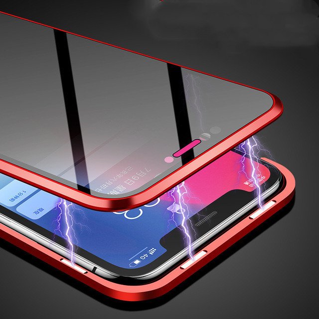 Phone Case Anti-peep Magnetic Protective Shell Magnetic Privacy Glass Case For Phone 5 Phone Case Anti-peep Magnetic Protective Shell Magnetic Privacy Glass Case For Phone - Image 5