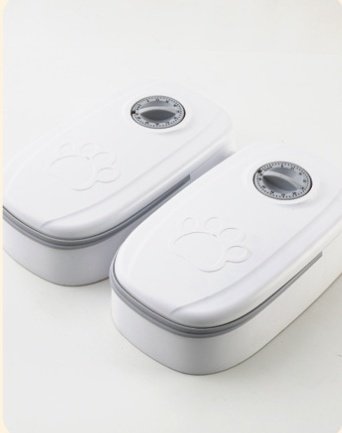 Automatic Pet Feeder Smart Food Dispenser For Cats Dogs Timer Stainless Steel Bowl Auto Dog Cat Pet Feeding Pets Supplies 3 Automatic Pet Feeder Smart Food Dispenser For Cats Dogs Timer Stainless Steel Bowl Auto Dog Cat Pet Feeding Pets Supplies - Image 3