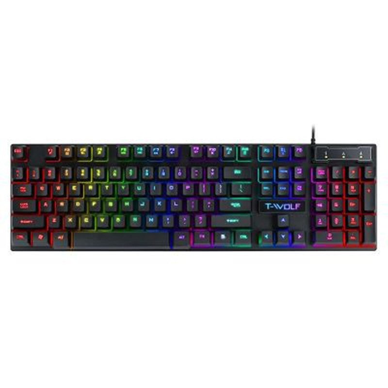 Gaming Usb Luminous Wired Keyboard Floating Manipulator 3 Gaming Usb Luminous Wired Keyboard Floating Manipulator - Image 3