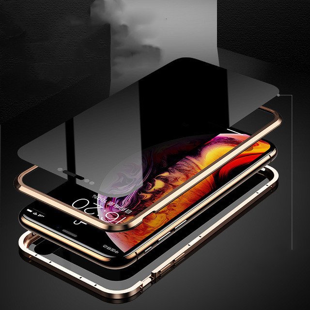 Phone Case Anti-peep Magnetic Protective Shell Magnetic Privacy Glass Case For Phone 10 Phone Case Anti-peep Magnetic Protective Shell Magnetic Privacy Glass Case For Phone - Image 10