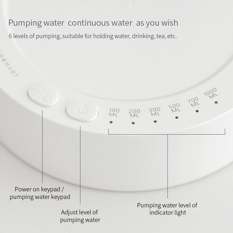Desk Dispenser Electric Water Gallon Automatic Water Bottle Dispenser Rechargeable Water Dispenser 10 Desk Dispenser Electric Water Gallon Automatic Water Bottle Dispenser Rechargeable Water Dispenser - Image 10