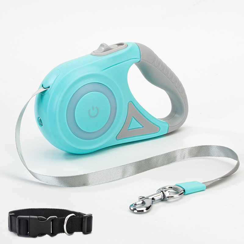 Dog Leash Retractable Leash And Dog Collar Spotlight Automatic Pet Dog Cat Traction Rope For Small Medium Dogs Pet Product 7 Dog Leash Retractable Leash And Dog Collar Spotlight Automatic Pet Dog Cat Traction Rope For Small Medium Dogs Pet Product - Image 7