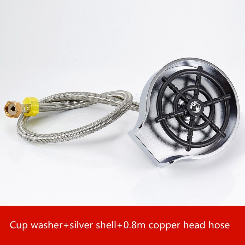 Bar Counter Cup Washer Sink High-pressure Spray Automatic Faucet Coffee Pitcher Wash Cup Tool Kitchen 8 Bar Counter Cup Washer Sink High-pressure Spray Automatic Faucet Coffee Pitcher Wash Cup Tool Kitchen - Image 8