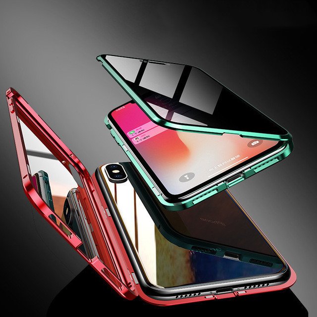 Phone Case Anti-peep Magnetic Protective Shell Magnetic Privacy Glass Case For Phone 1 Phone Case Anti-peep Magnetic Protective Shell Magnetic Privacy Glass Case For Phone