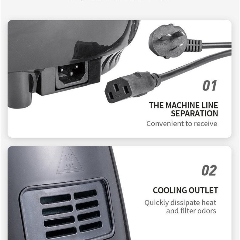 Air Fryer Smart Touch Home Electric Fryer 8 Air Fryer Smart Touch Home Electric Fryer - Image 8