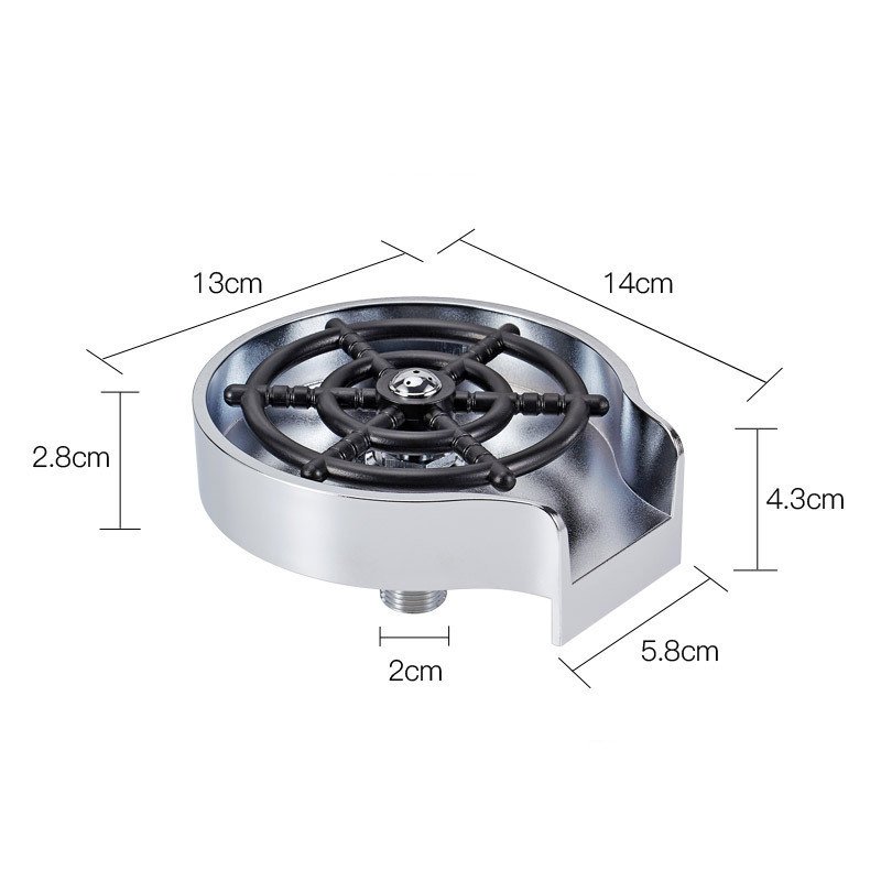 Bar Counter Cup Washer Sink High-pressure Spray Automatic Faucet Coffee Pitcher Wash Cup Tool Kitchen 9 Bar Counter Cup Washer Sink High-pressure Spray Automatic Faucet Coffee Pitcher Wash Cup Tool Kitchen - Image 9