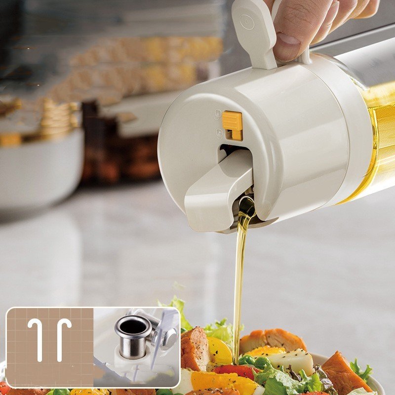 2 In 1 Oil Sprayer Bottle BBQ Cooking Oil Dispenser Olive Oil Pourers Sprayer Kitchen Baking Oil Mister Vinegar Bottle 7 2 In 1 Oil Sprayer Bottle BBQ Cooking Oil Dispenser Olive Oil Pourers Sprayer Kitchen Baking Oil Mister Vinegar Bottle - Image 7