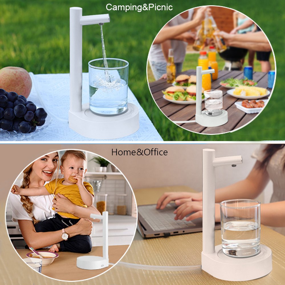 Desk Dispenser Electric Water Gallon Automatic Water Bottle Dispenser Rechargeable Water Dispenser 2 Desk Dispenser Electric Water Gallon Automatic Water Bottle Dispenser Rechargeable Water Dispenser - Image 2