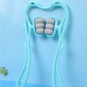 Multifunctional Manual Six-wheel Neck Massager Massage Relieve Roller Massage Tool