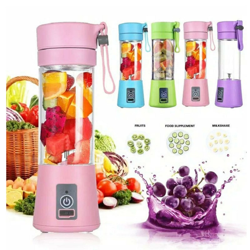 Portable Blender With USB Rechargeable Mini Kitchen Fruit Juice Mixer Home Simple Portable Electric Mini Juicer 1 Portable Blender With USB Rechargeable Mini Kitchen Fruit Juice Mixer Home Simple Portable Electric Mini Juicer