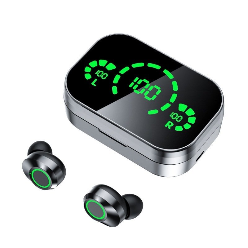 YD03 Wireless Bluetooth-compatible Headset TWS Large Screen Smart Digital Display In Ear Breathing Light 2 YD03 Wireless Bluetooth-compatible Headset TWS Large Screen Smart Digital Display In Ear Breathing Light - Image 2