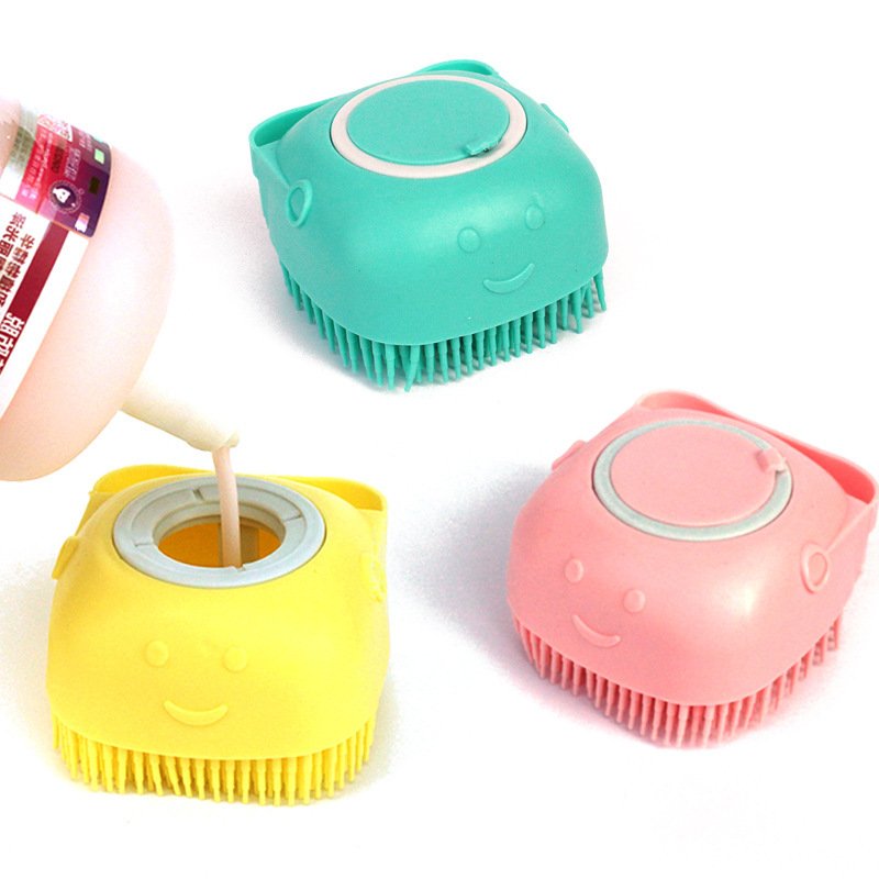 Silicone Dog Bath Massage Gloves Brush Pet Cat Bathroom Cleaning Tool Comb Brush For Dog Can Pour Shampoo Dog Grooming Supplies 3 Silicone Dog Bath Massage Gloves Brush Pet Cat Bathroom Cleaning Tool Comb Brush For Dog Can Pour Shampoo Dog Grooming Supplies - Image 3