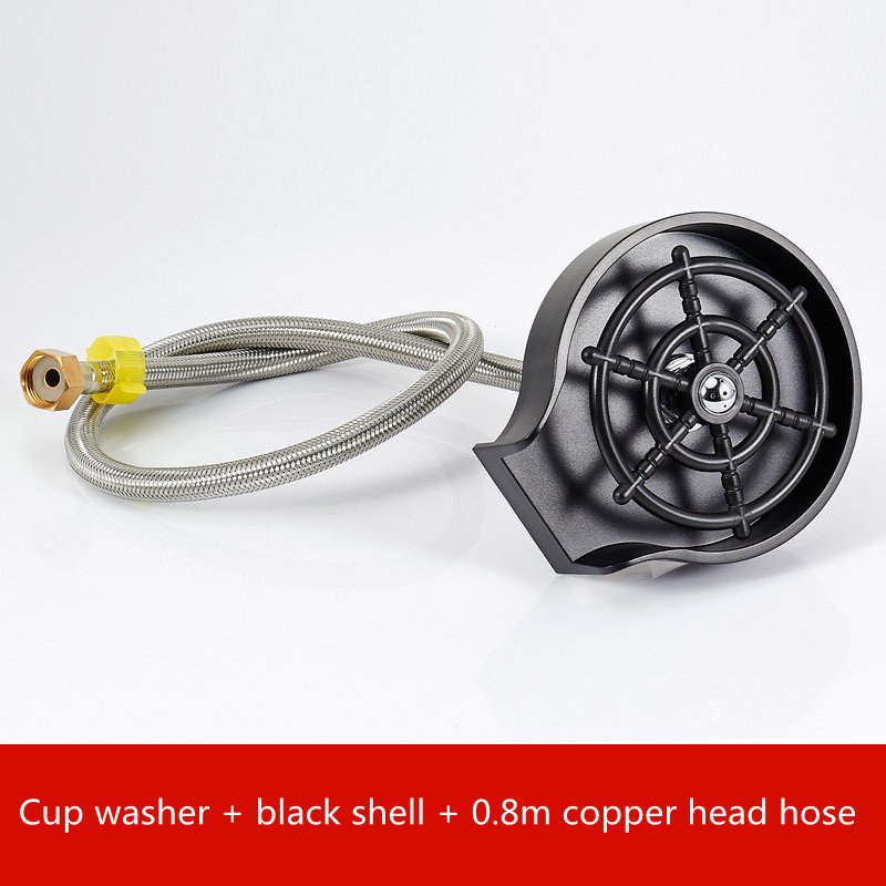 Bar Counter Cup Washer Sink High-pressure Spray Automatic Faucet Coffee Pitcher Wash Cup Tool Kitchen 10 Bar Counter Cup Washer Sink High-pressure Spray Automatic Faucet Coffee Pitcher Wash Cup Tool Kitchen - Image 10