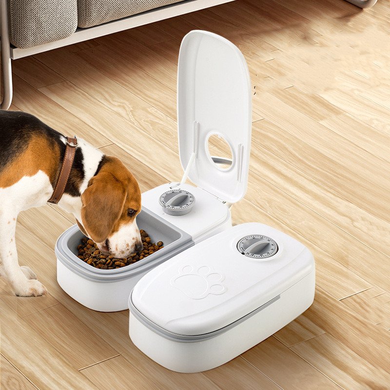Automatic Pet Feeder Smart Food Dispenser For Cats Dogs Timer Stainless Steel Bowl Auto Dog Cat Pet Feeding Pets Supplies 5 Automatic Pet Feeder Smart Food Dispenser For Cats Dogs Timer Stainless Steel Bowl Auto Dog Cat Pet Feeding Pets Supplies - Image 5
